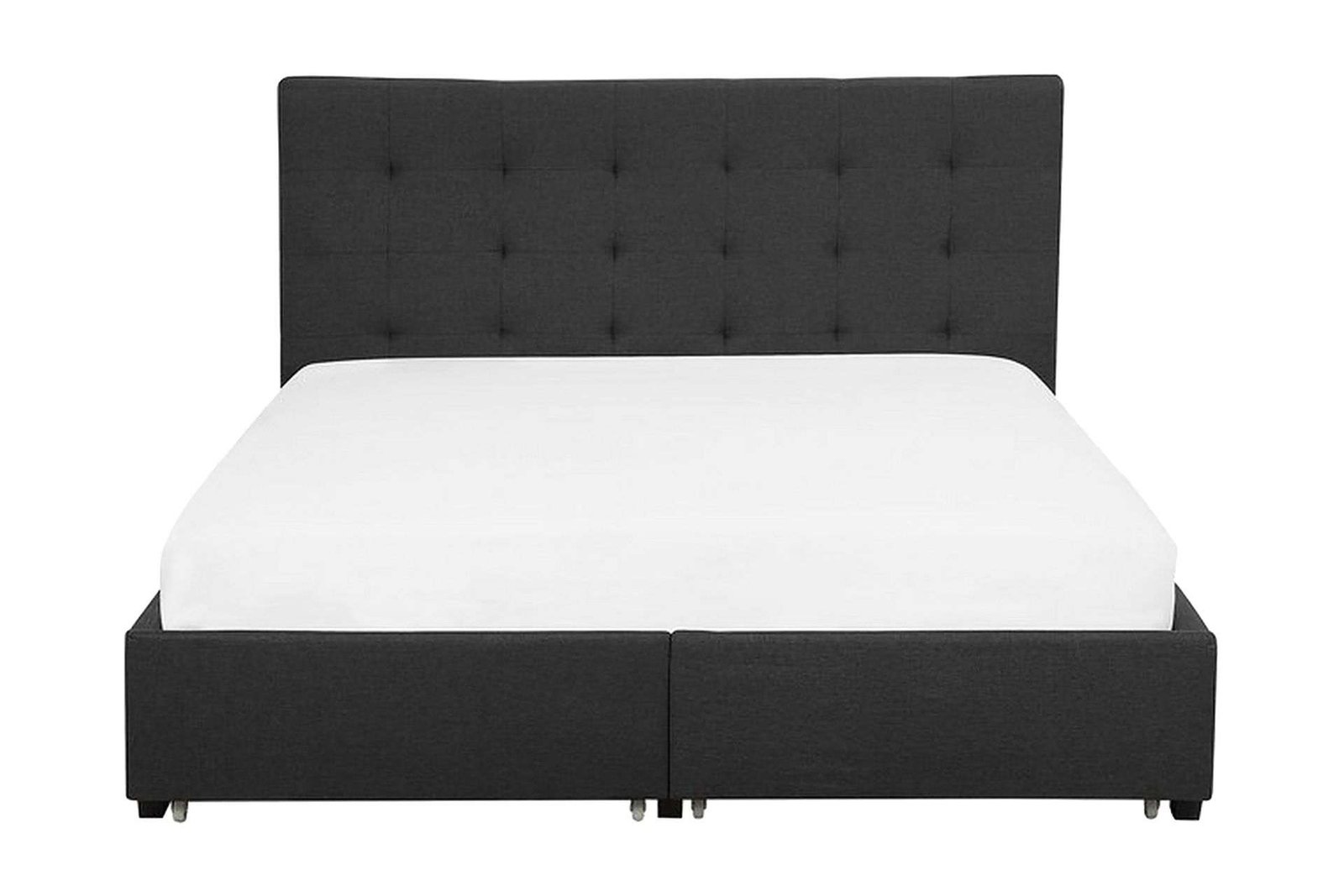 Parisänky Mooneyrow säilytyksellä 160x200 - Harmaa