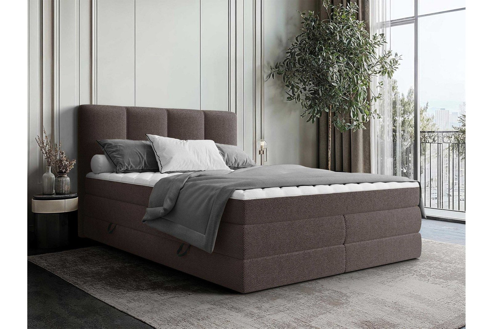 Pinta Säilytyssänky 140x200 cm - Ruskea