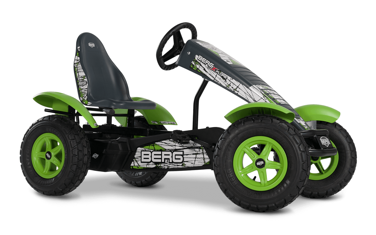 BERG XL X-Plore BFR - Polkuauto 5+ vuotta - Vihreä/Harmaa