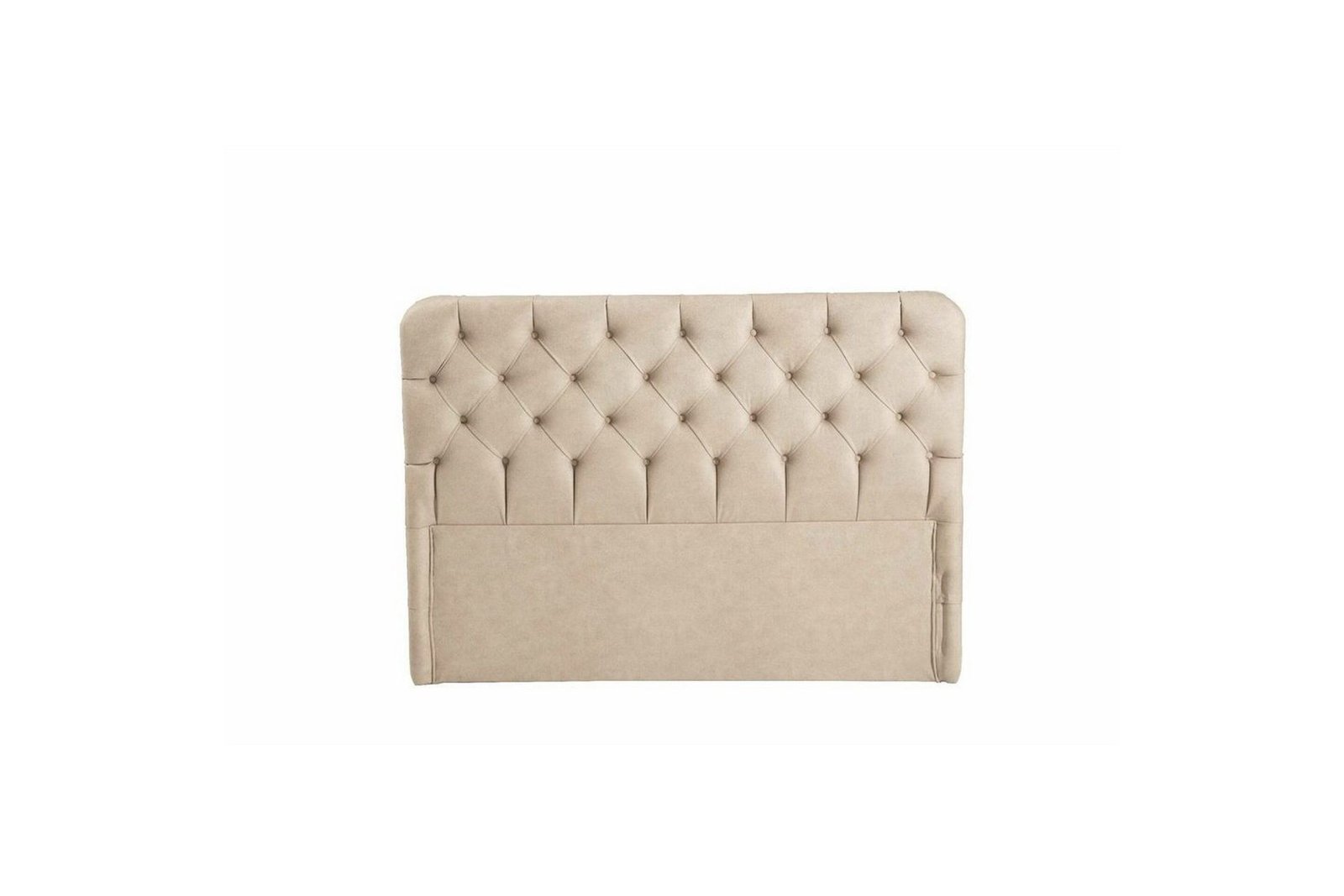 Sängynpääty Rentouttava beige - 190 x 130 x 12 cm