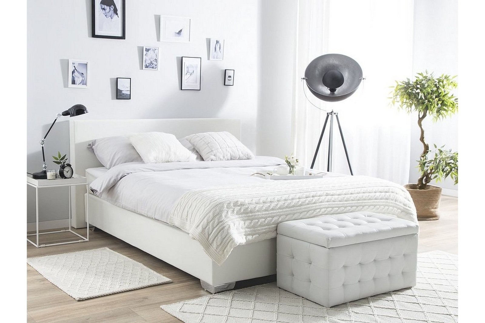 Parivuode President 160x200 cm - Valkoinen