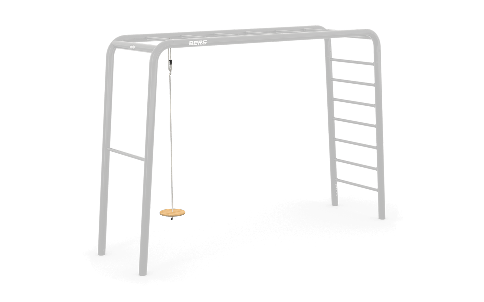 BERG PlayBase  Wooden disc swing  - Ruskea - 194