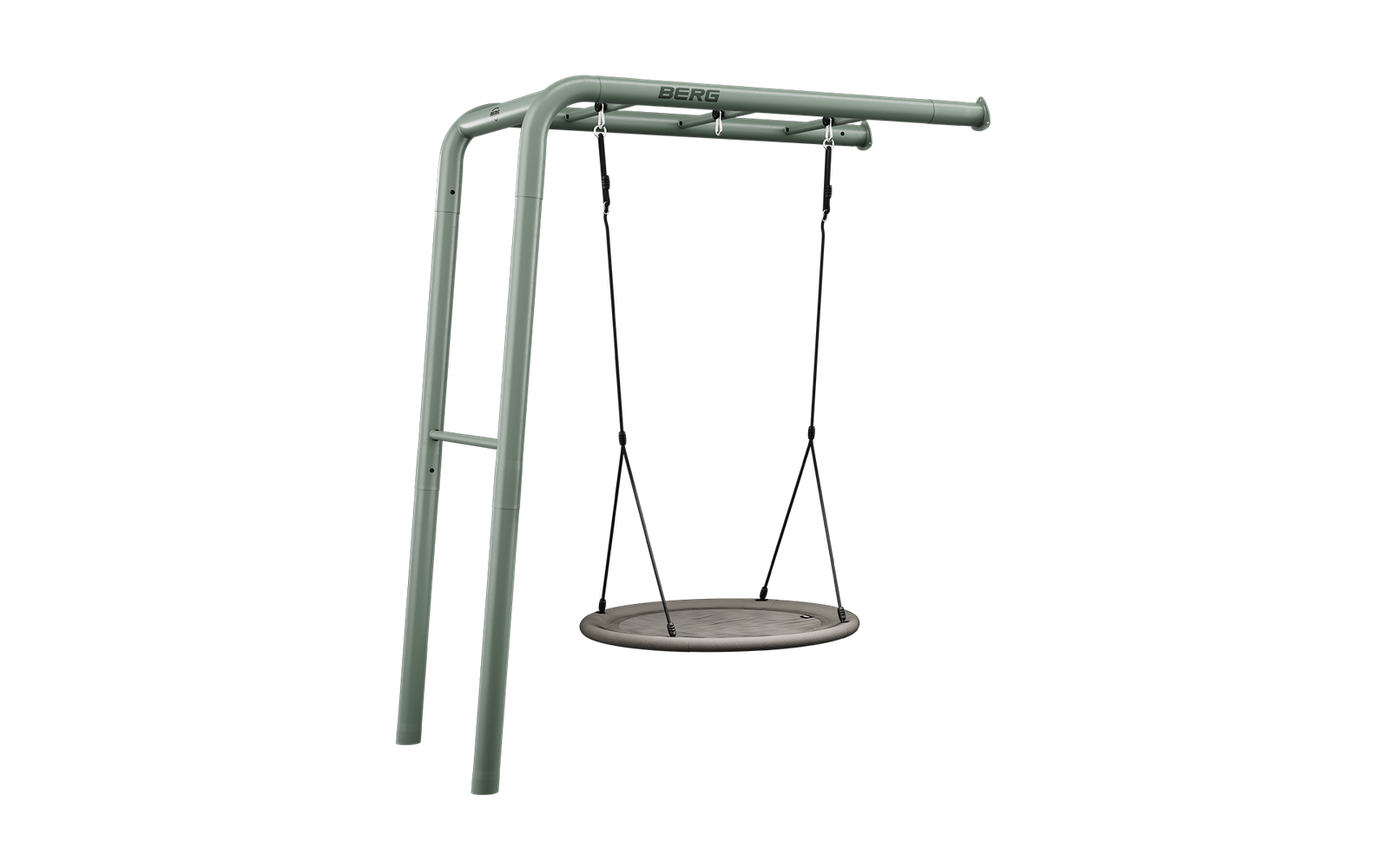 BERG PlayBase Setit Wall Green + Family set - Kahden tikkaan kanssa - Vihreä - Wall (240 x 100 x 245 cm)