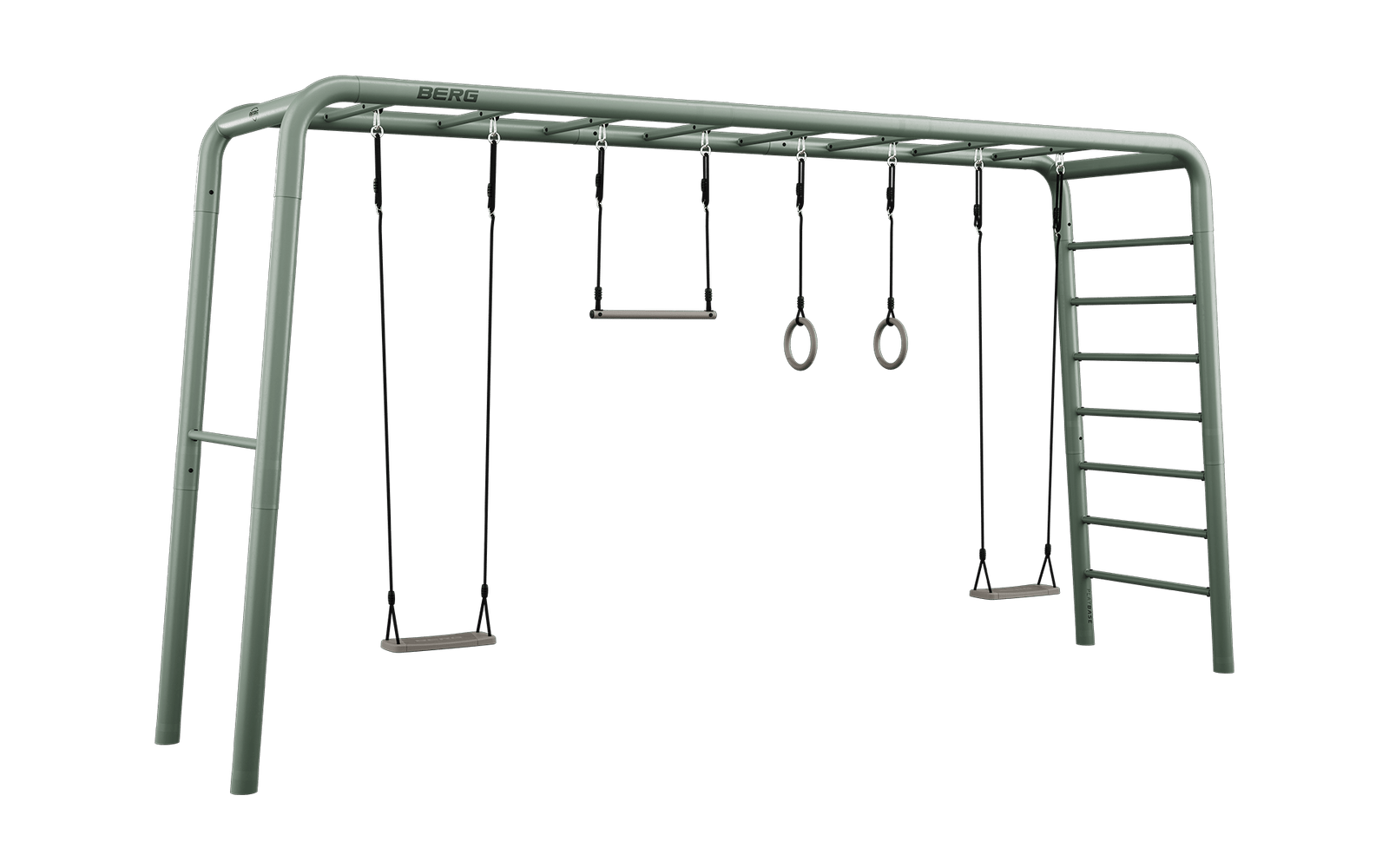 BERG PlayBase Setit Extra Large Green + Active set  - Vihreä - XL (470 x 100 x 245 cm)