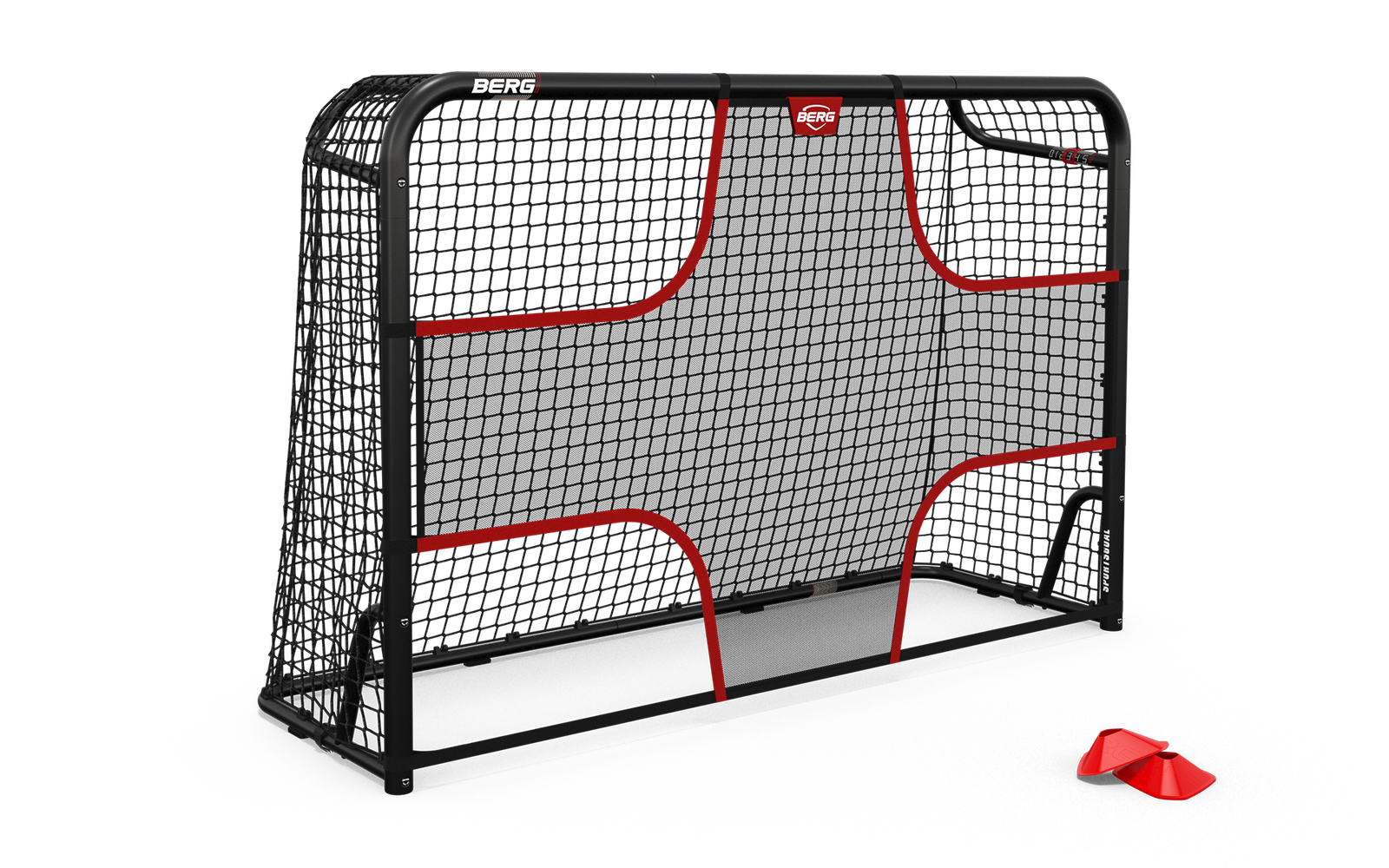 BERG Sportsgoal S (180 x 120 cm) – Jalkapallomaali/Jääkiekkomaali + Target Net
