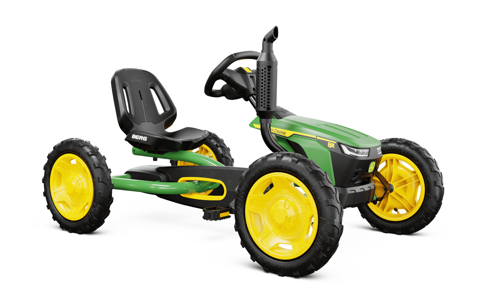 BERG Buddy John Deere - Polkuauto 3+ vuotta - Vihreä/Keltainen