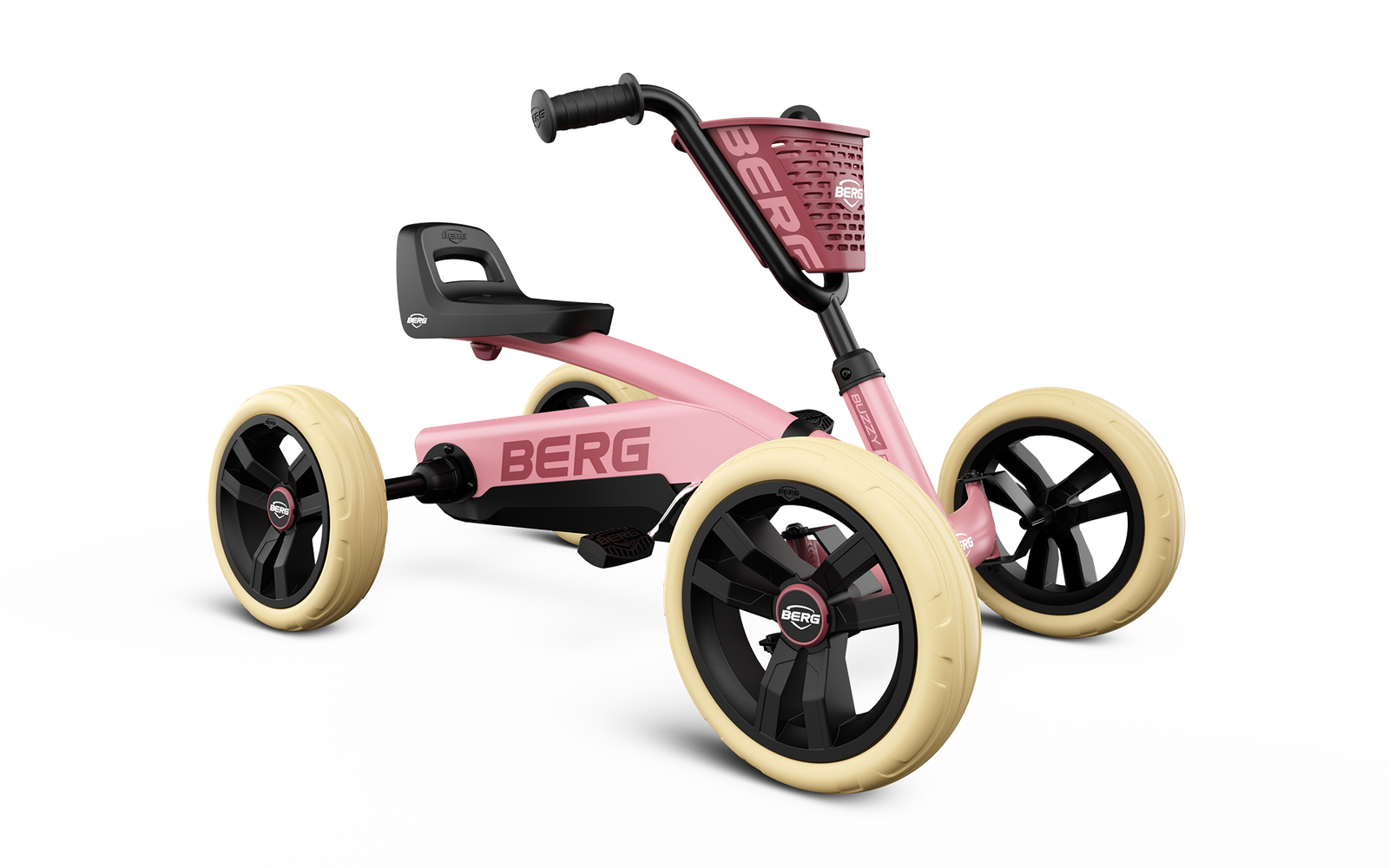 BERG Buzzy Pink - Polkuauto 2+ vuotta - Vaaleanpunainen - Suoravetoinen