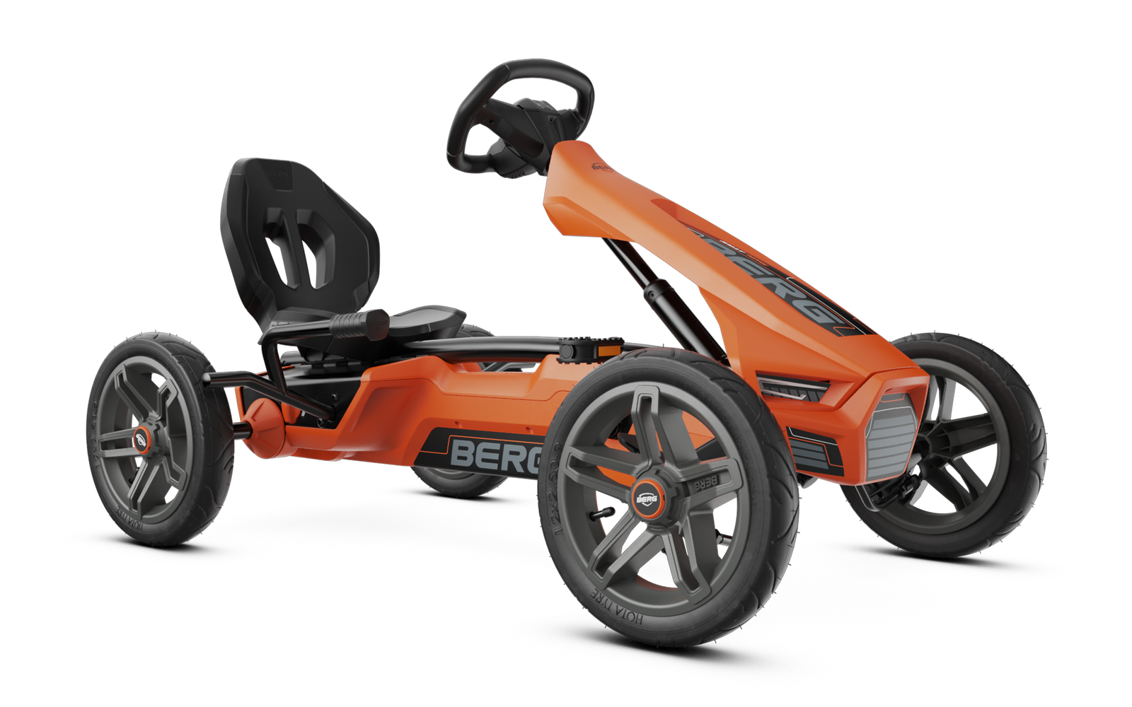 BERG Rally NRG Orange - Polkuauto 4+ vuotta - Oranssi