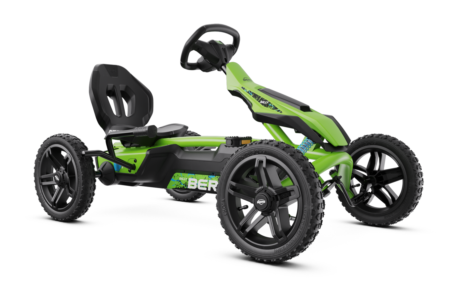 BERG Rally DRT Green - Polkuauto 4+ vuotta - Vihreä