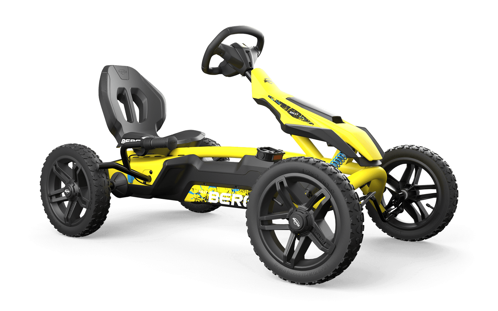 BERG Rally DRT Yellow 3 Gears - Polkuauto 4+ vuotta - Keltainen - Kolmivaihteinen (BFR-3)