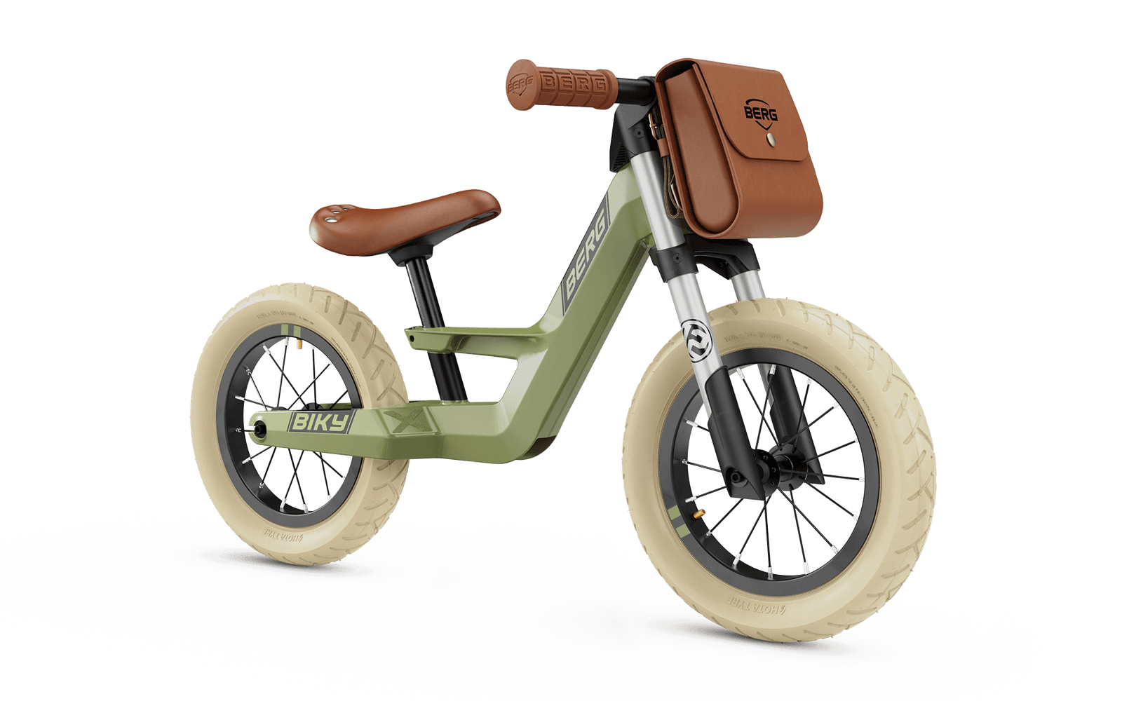 BERG Biky Retro Potkupyörä - 2,5+ vuotta - Vihreä