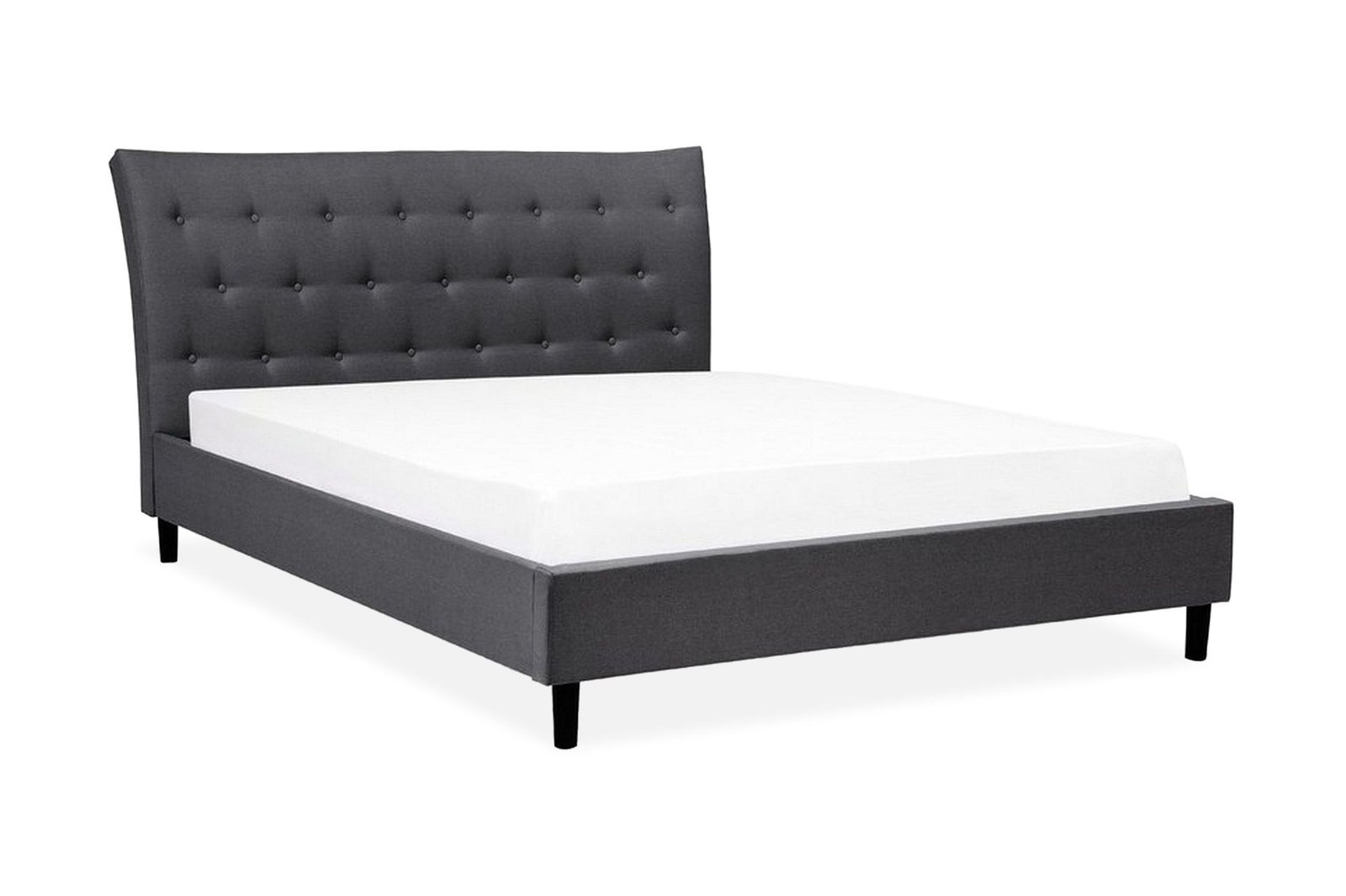 Parivuode Saverne 160x200 cm - Harmaa