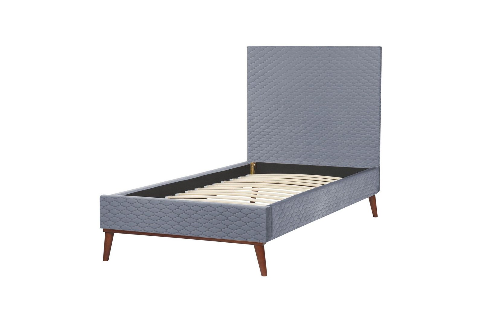 Braydon Sänkykehys 90x200 cm - Harmaa/Tumma puu