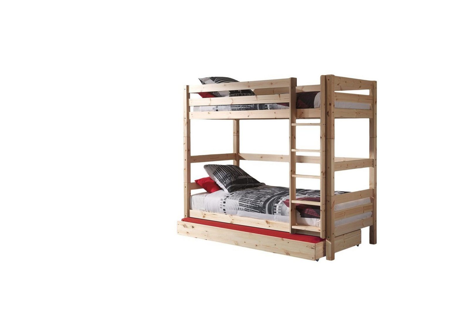 Kerrossänky alavuoteella Pino Luonnollinen, 180 cm - Luonnollinen, 180 cm