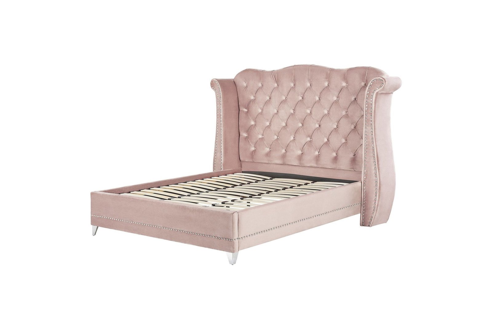 Bode Sänkykehys 180x200 cm - Vaaleanpunainen