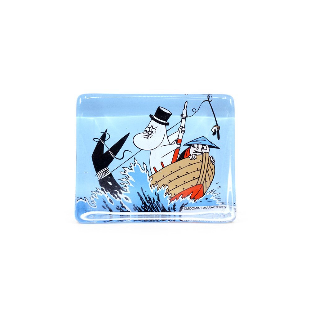Muumi-lasikortti Muumipappa ja meri (2002-2005)