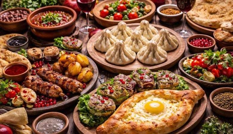 Georgialainen illallinen kahdelle tai neljälle | jopa -36 % | Helsinki, Kalasatama - Georgialainen illallinen kahdelle