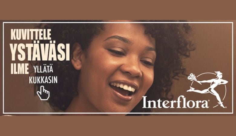 Interflora – kukkalähetykset verkosta
