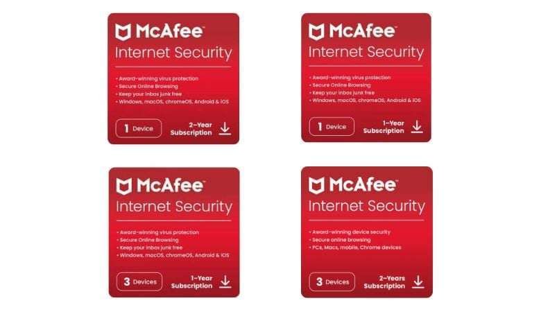 McAfee Internet Security 2026 -virustorjuntaohjelma - McAfee Internet Security 2026 -