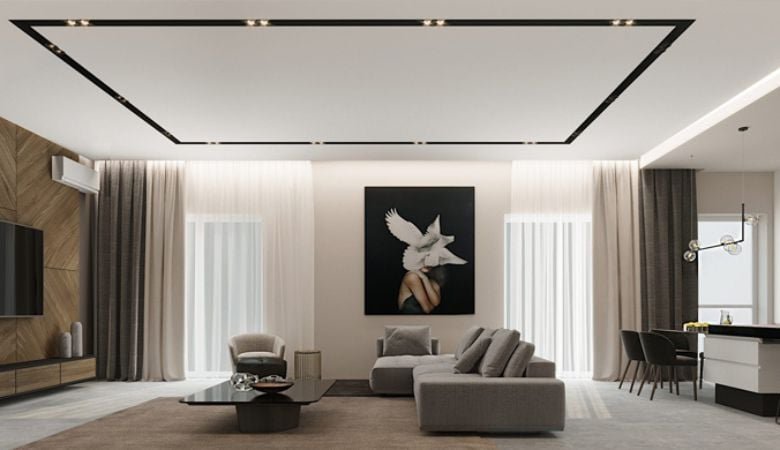 PVC-kattojen tai JM-kangasvenytysten asennus alk. 499 € - PVC-katon asennus