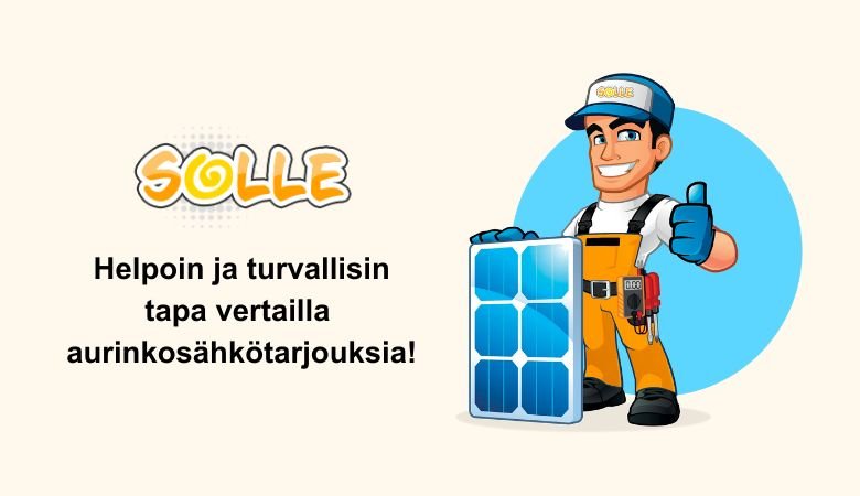 Solle – Kilpailuta aurinkopaneelit helposti ja löydä halvin hinta