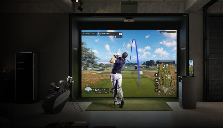 Trackman Golf simulaattori 5 tai 10 tunnin sarjakortti | jopa -20 % | Espoo, Leppävaara