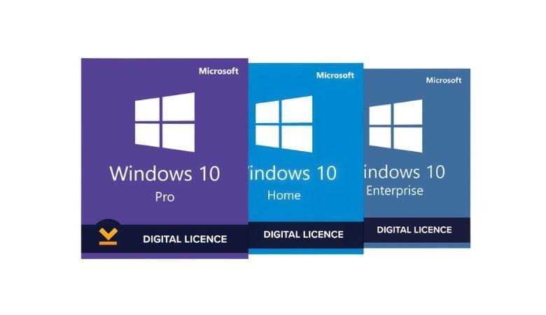 Microsoft Windows 10 Pro, Home tai Enterprise | -87 % - Windows 10