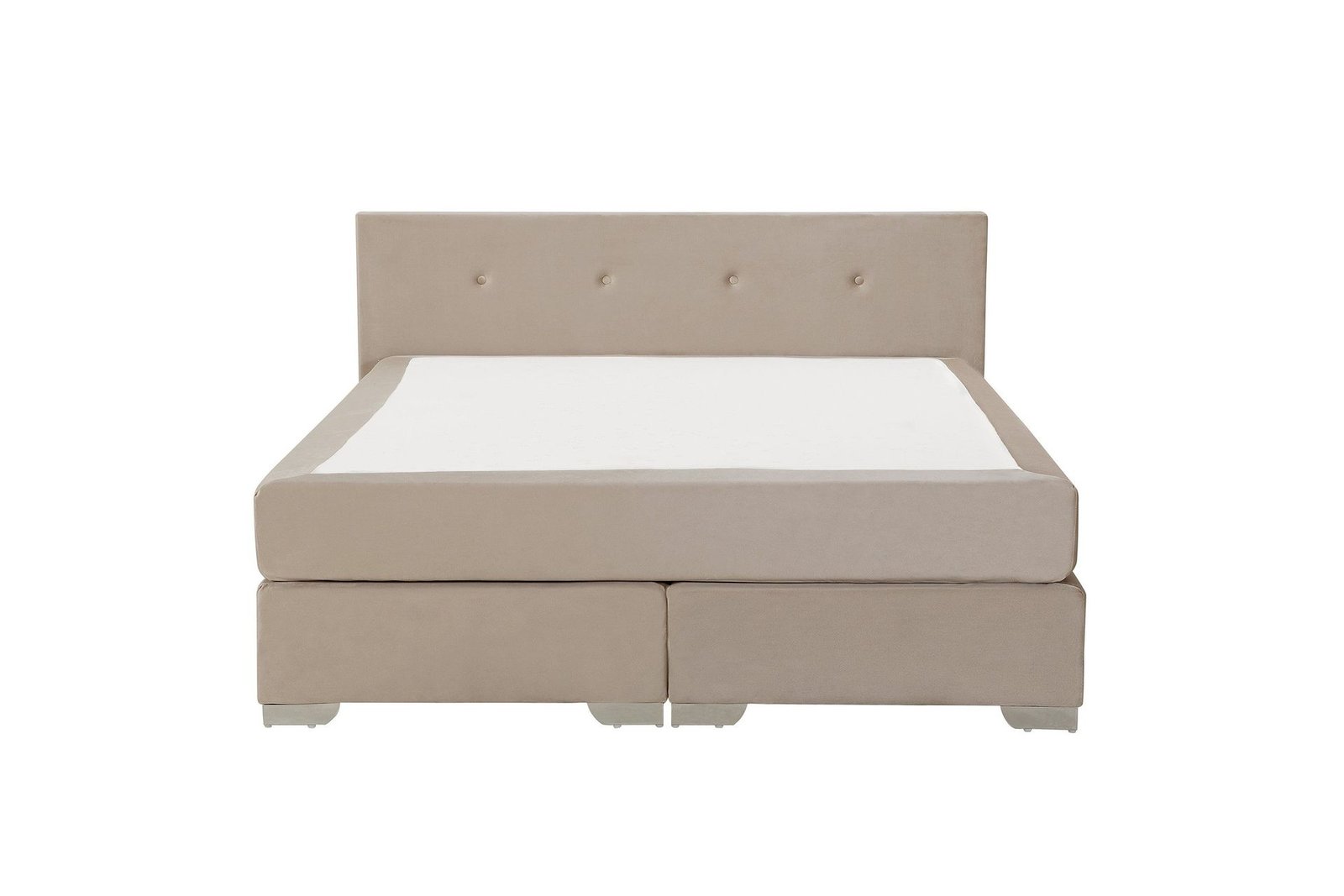 Filipa Sänkykehys 180x200 cm - Beige/Hopea