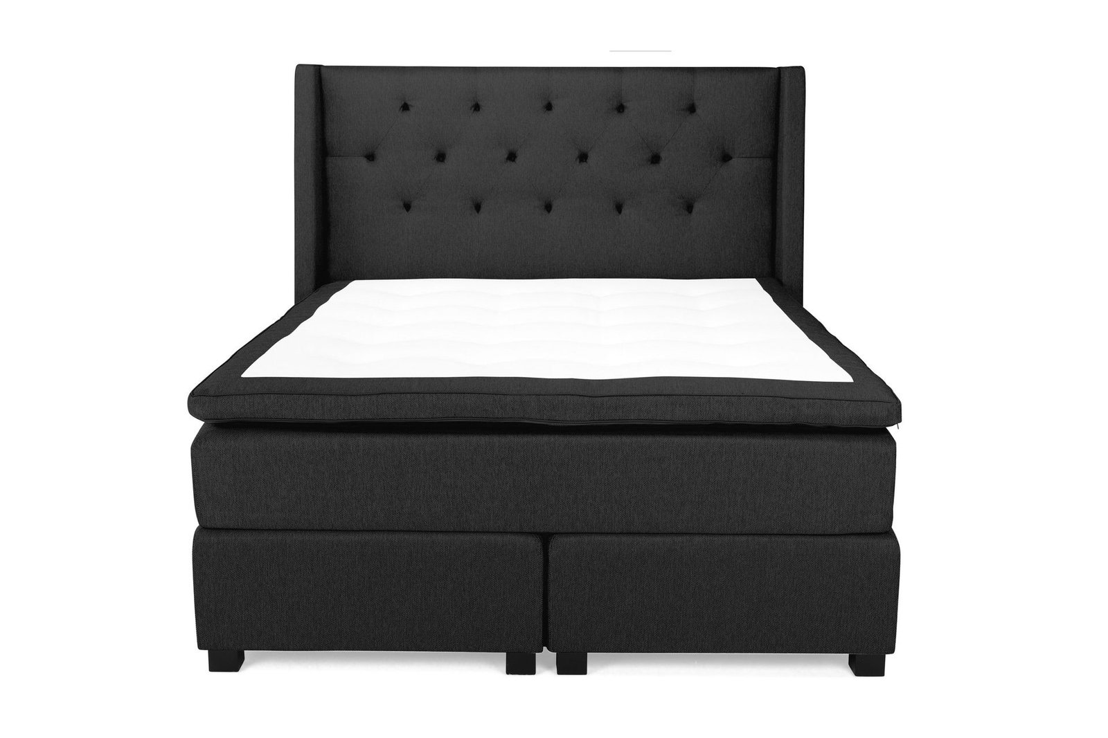 Jenkkisänky Langham 160x200 cm Musta -