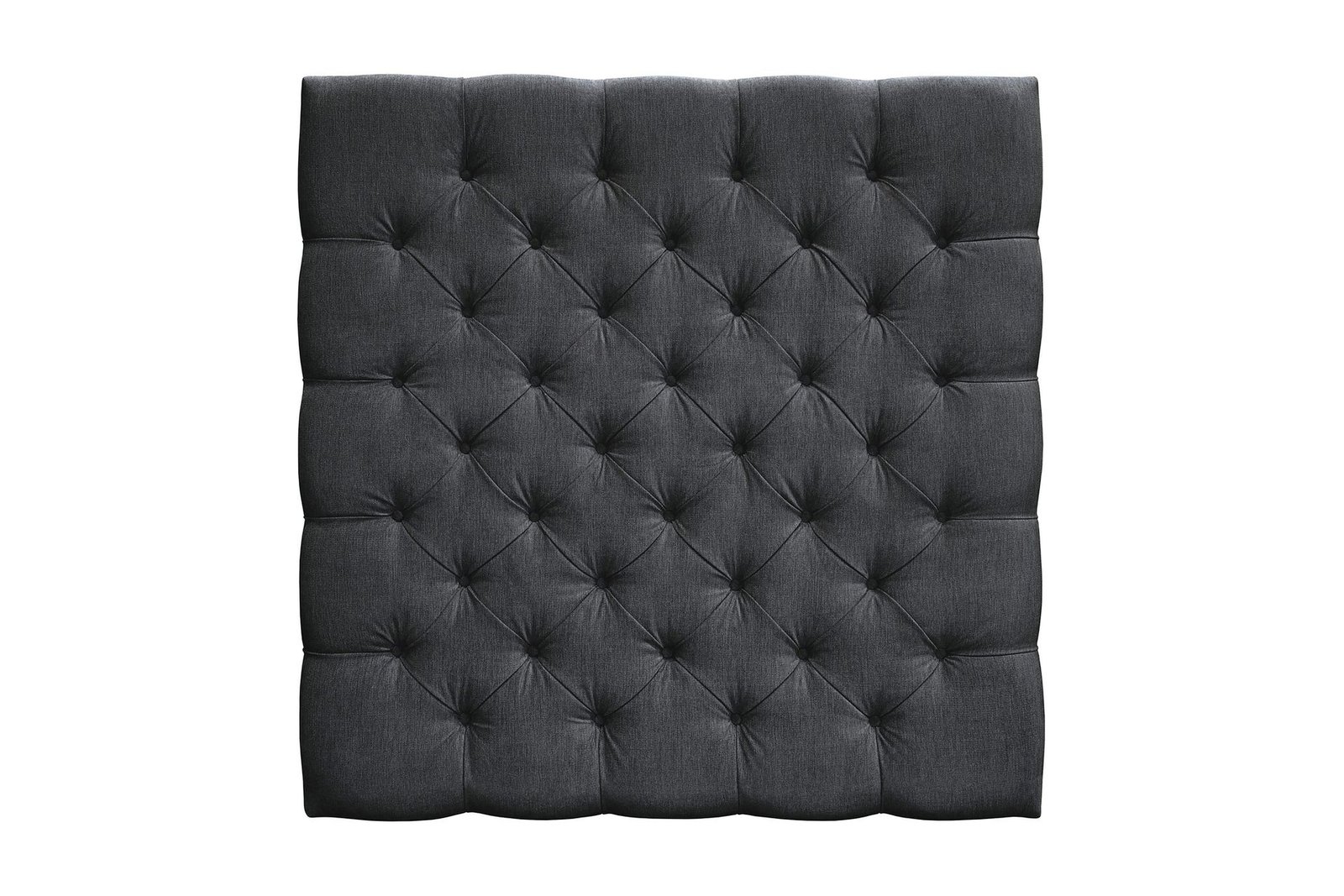 Sängynpääty Joluma 140 cm Napit - Musta