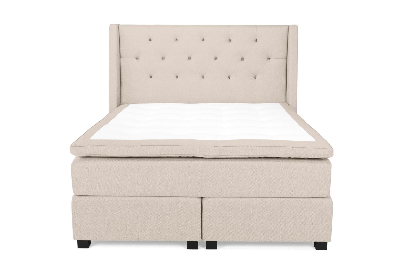 Jenkkisänky Langham 160x200 cm Beige -