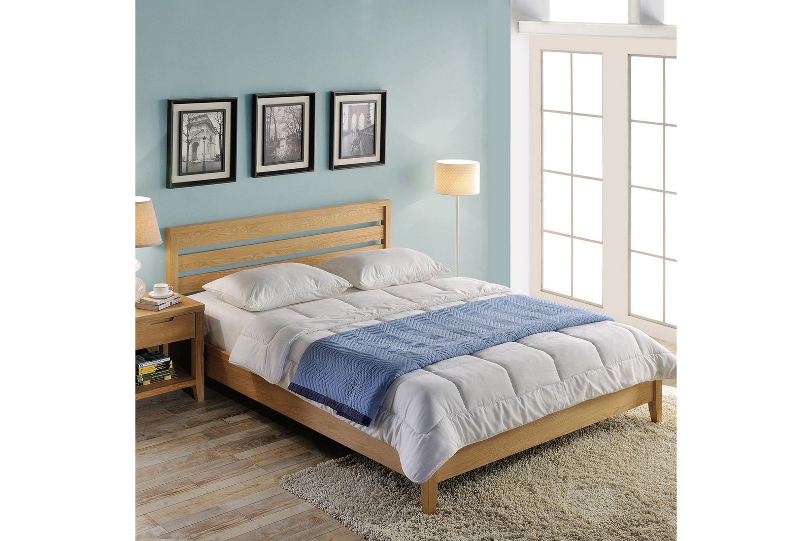 Sänky Chamba 160x200 cm Harmony Top Patjalla -