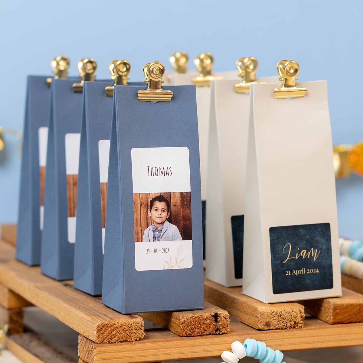 smartphoto Lahjakassi Blue 35x70mm