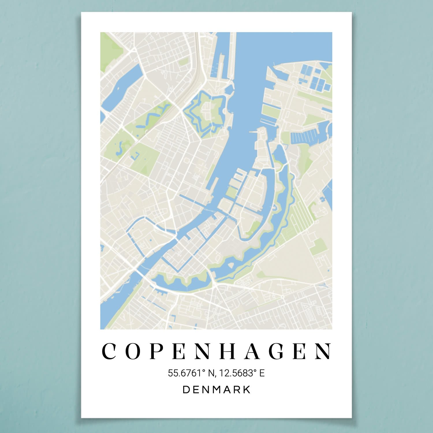 smartphoto Karttajuliste 30 x 45