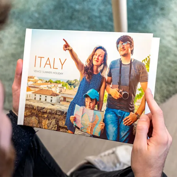 smartphoto Kuvakirja Large Vaaka - Kovat kannet kuvalla