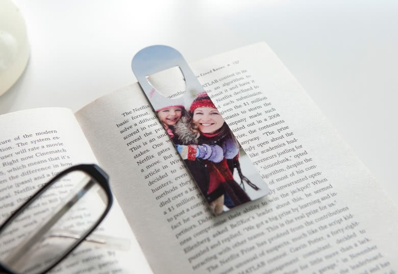 smartphoto Metallinen kirjanmerkki