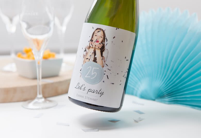 smartphoto Pulloetiketit joulujuomaa varten