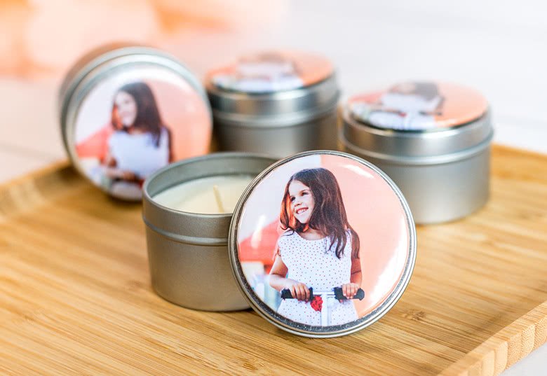 smartphoto Tuoksukynttilä magneettisella napilla - 12 kpl