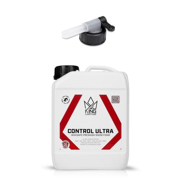 Esipesuaine KING CARTHUR Control Ultra - Vaahdotettava / Vahaturvallinen, 2500 ml + Hanakorkki