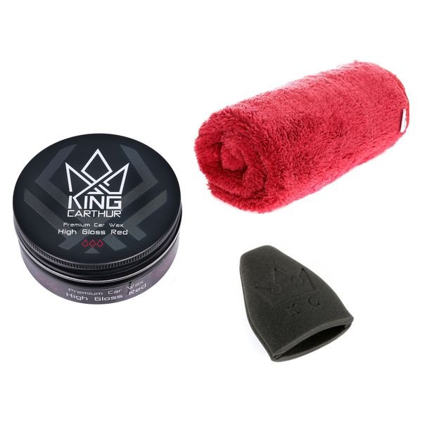 Autovaha King Carthur High Gloss Red #26, 180 g, Vaha + Levitin + Kiillotusliina