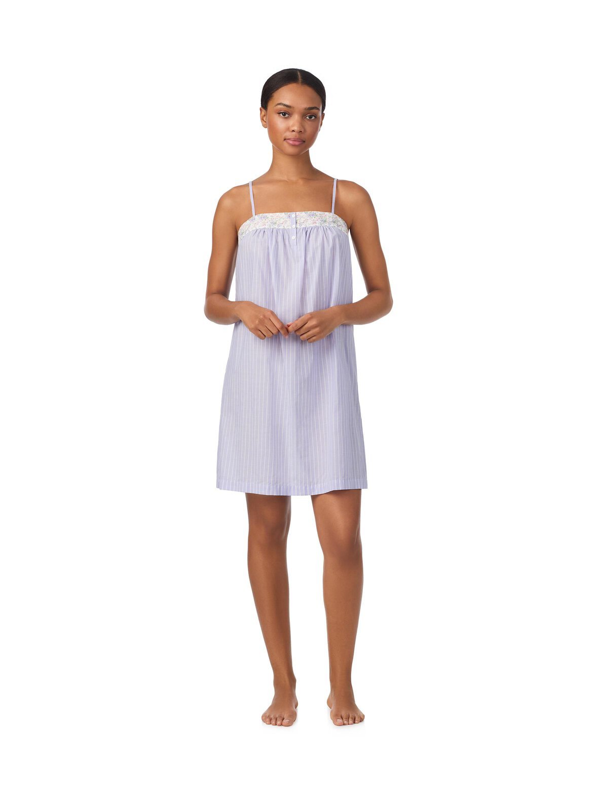 Border trimmed -yöpaita