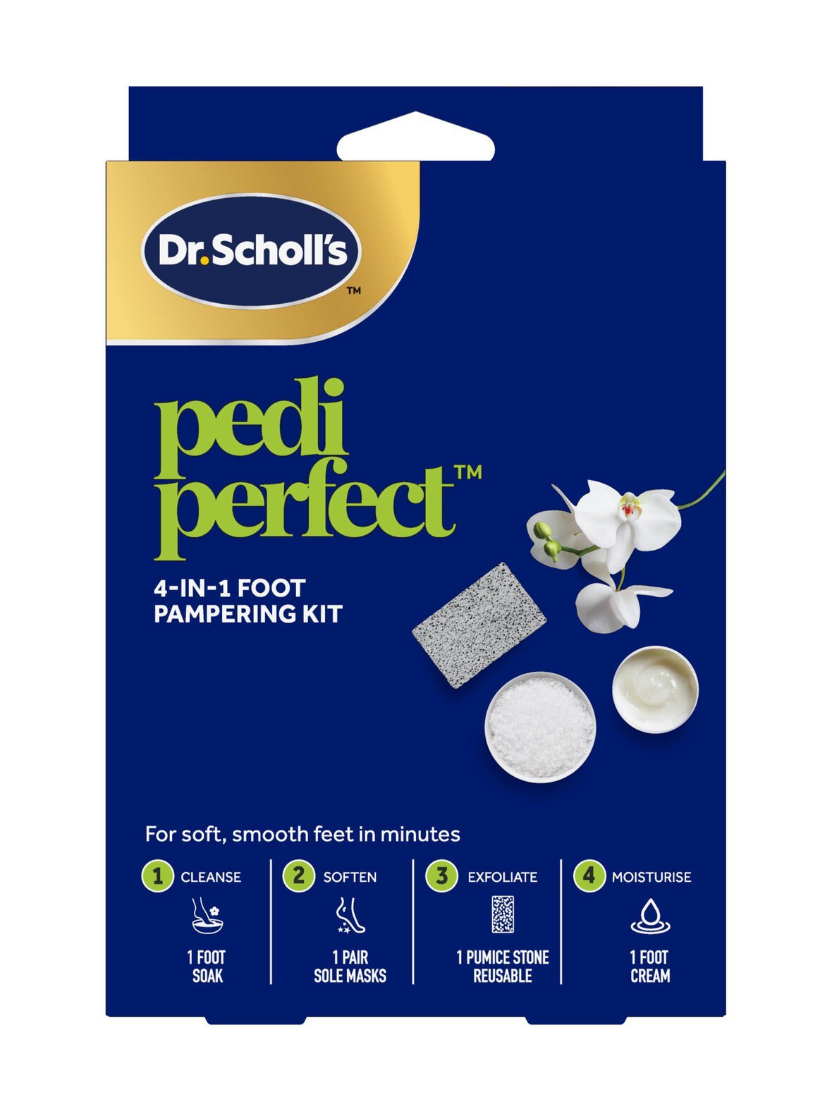 Pedi perfect foot treatmenr -jalkojenhoitosetti