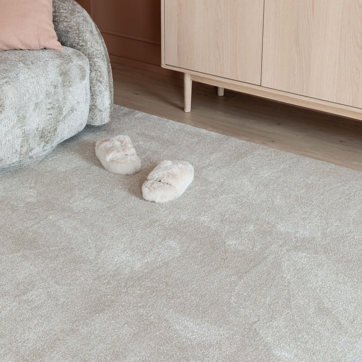 Vm Carpet Hattara matto kantattu 160x230 cm hiekka, ilman kanttausta