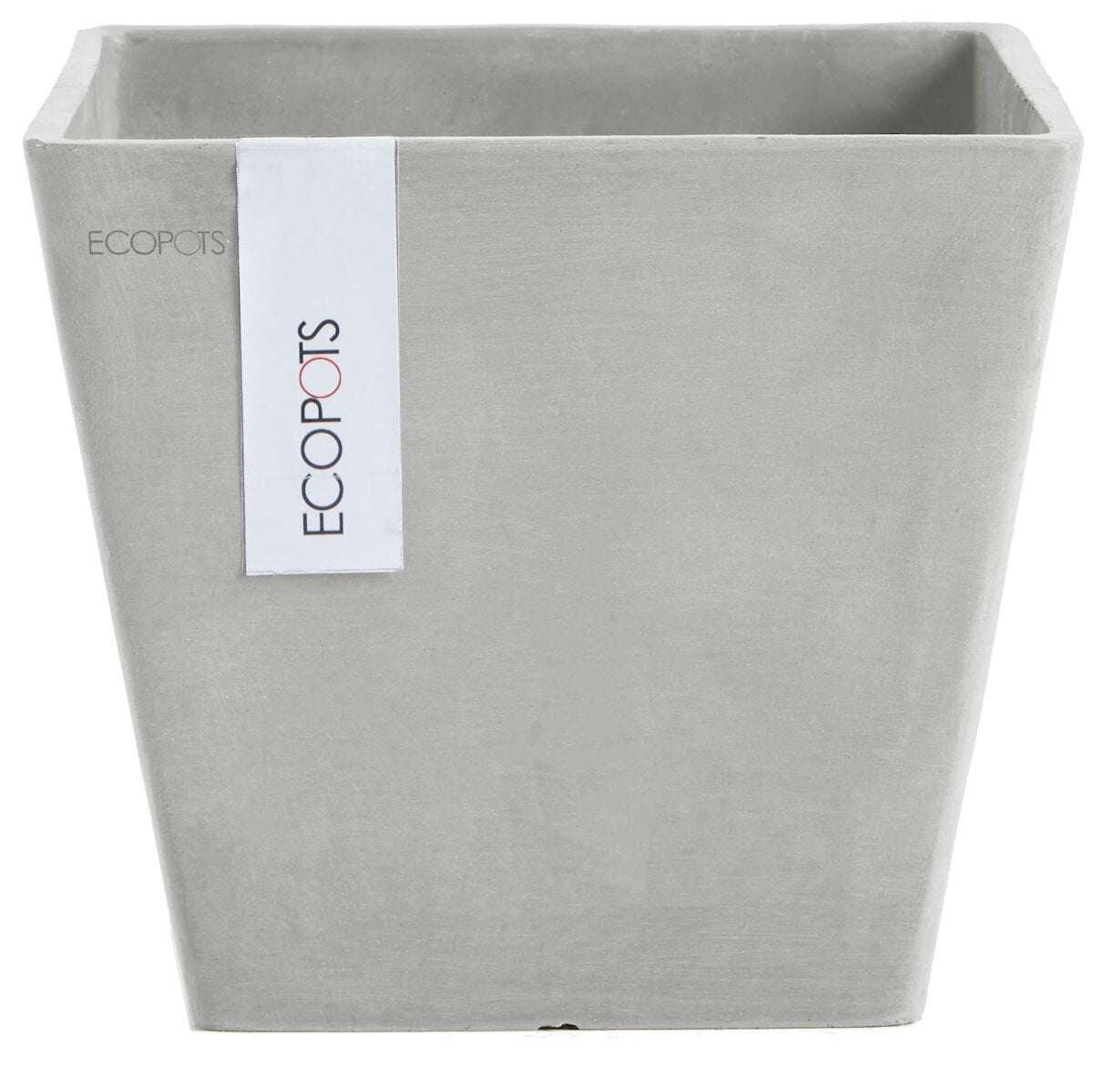 Ecopots Rotterdam ruukku 20 cm valkoharmaa