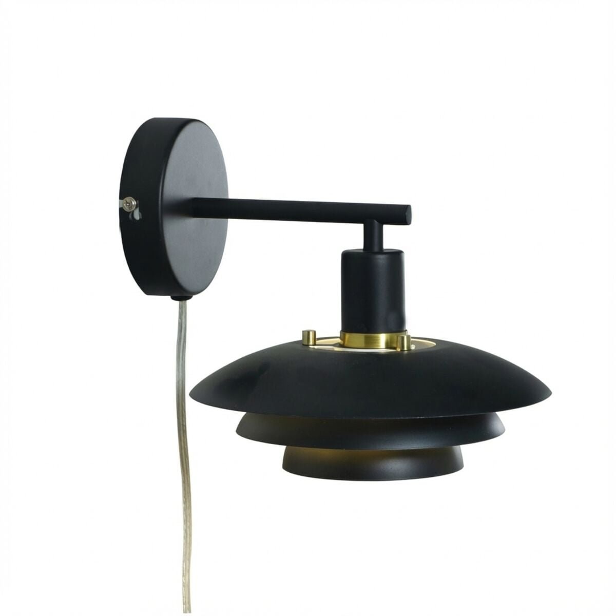 Aneta Lighting Epsilon seinävalaisin musta