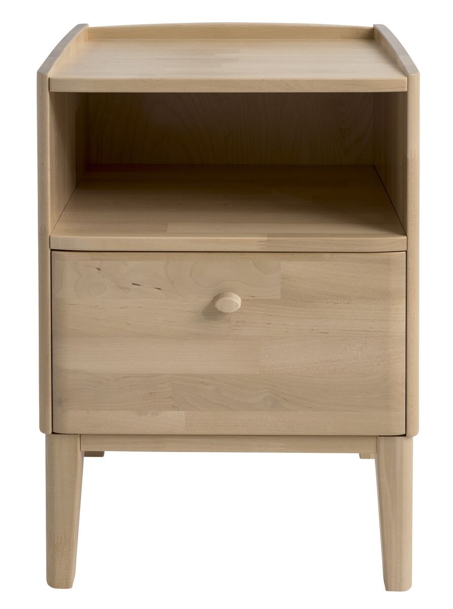 Kiteen Matinea yöpöytä lakattu koivu