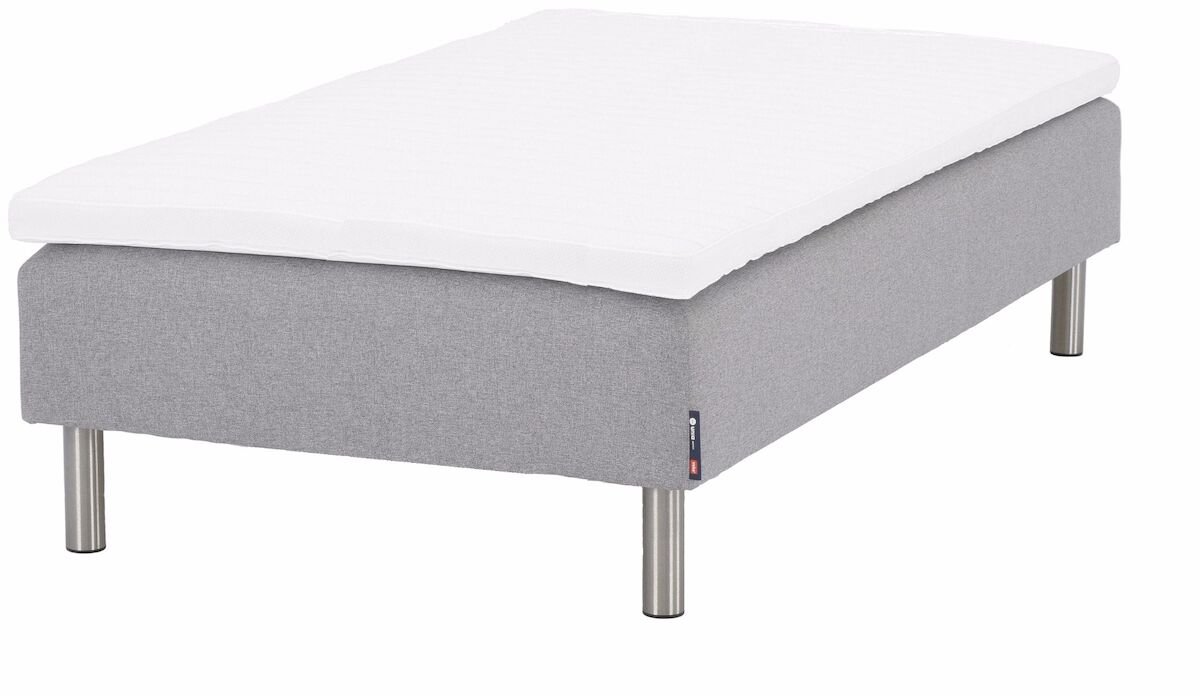 Unia Hopea runkopatjasänky 140x200 L HR35, metallijalat, v.harmaa malmo new 90