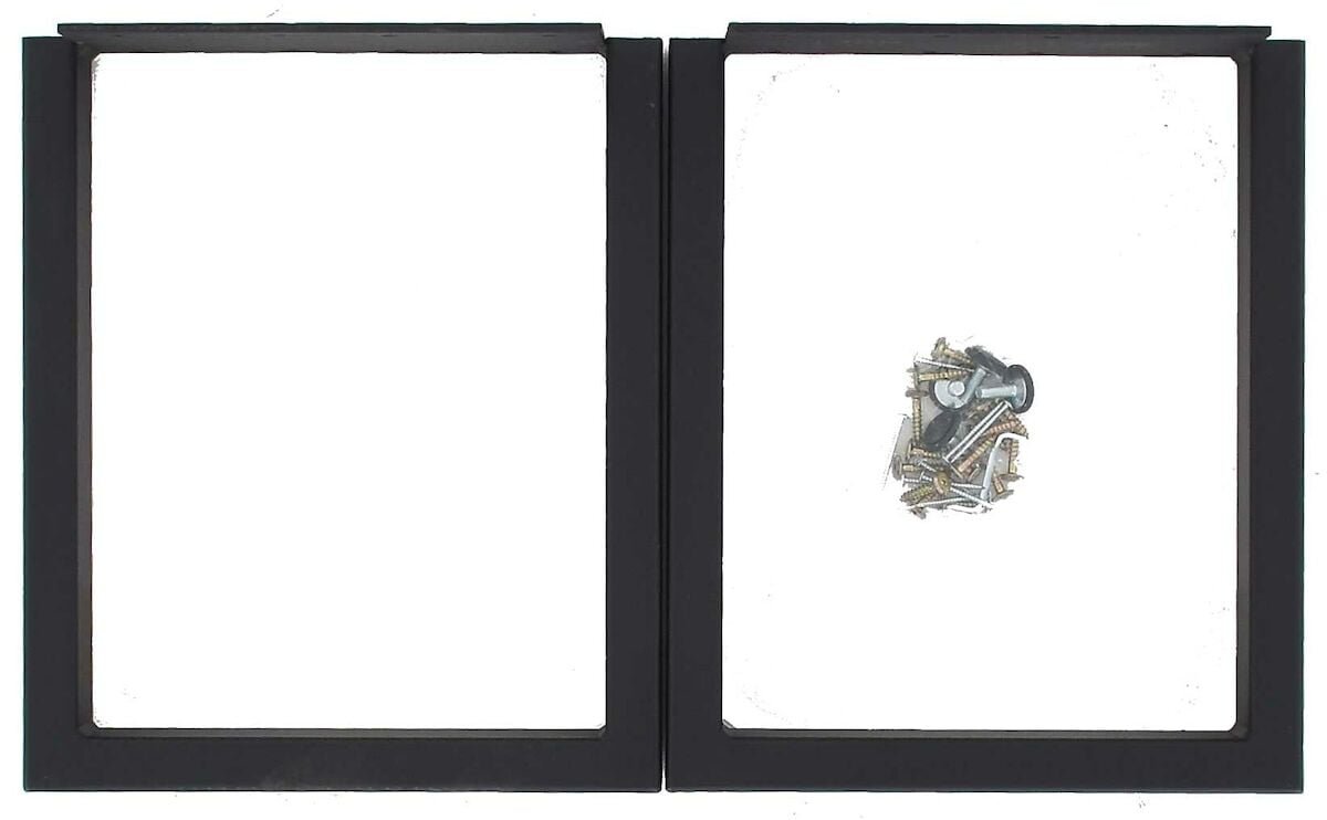 Honka ja Ruska lankkupenkin metallijalat musta