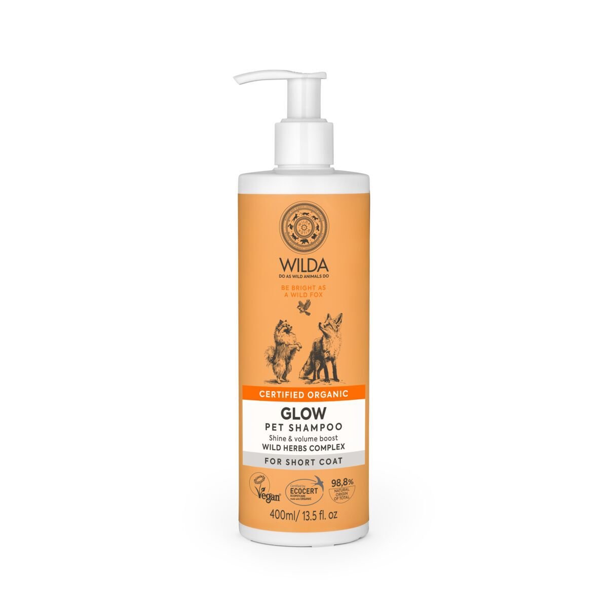 Shampoo koiralle Wilda Siberica Glow pet 400ml