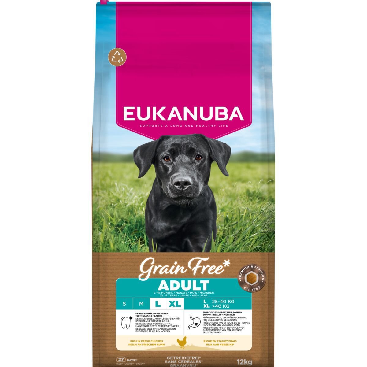 Eukanuba Grain Free Adult Large Breed Chicken